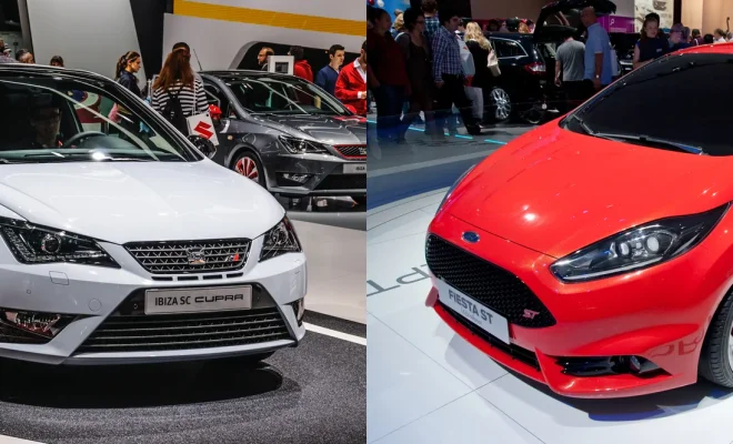 Der Fiesta ST gegen Ibiza Cupra